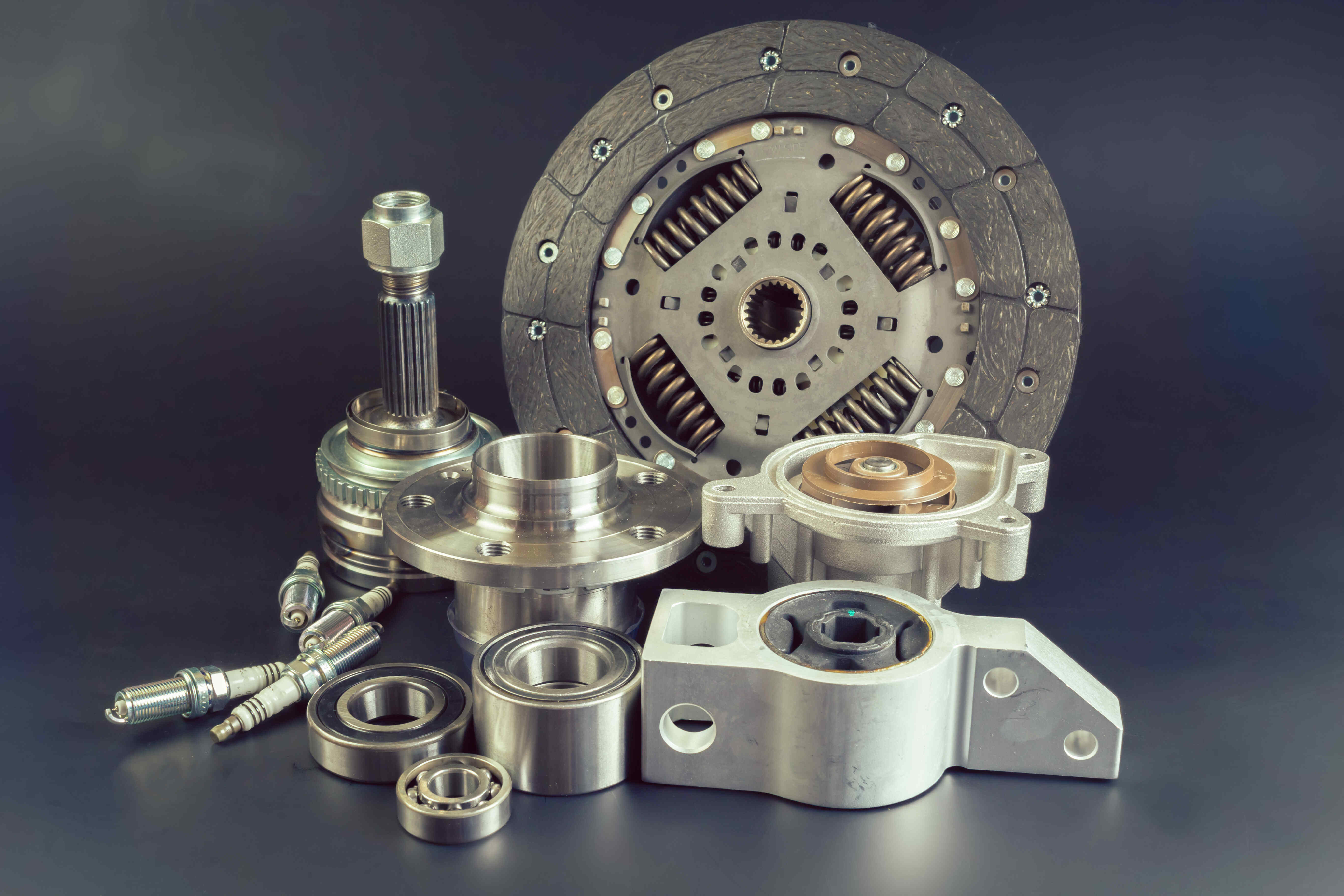 Automotive engine and chassis components